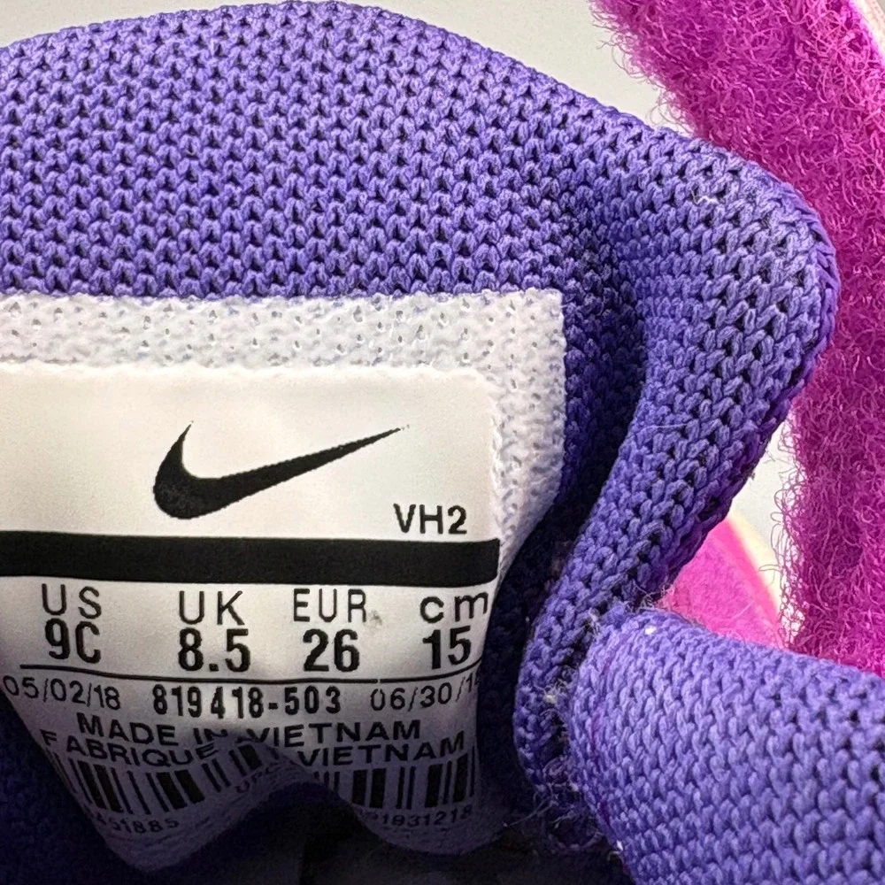 Nike Revolution Toddler Girls Purple Fuchsia Running Shoes Size 9C